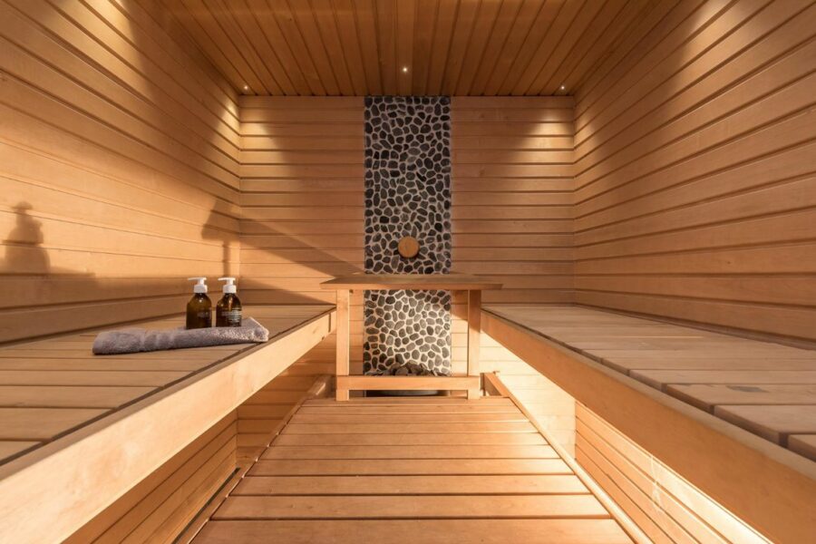 Tunnelmallinen sauna